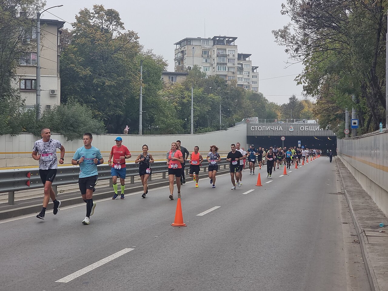 SCORE Marathon by AIA Vitality - không khí race